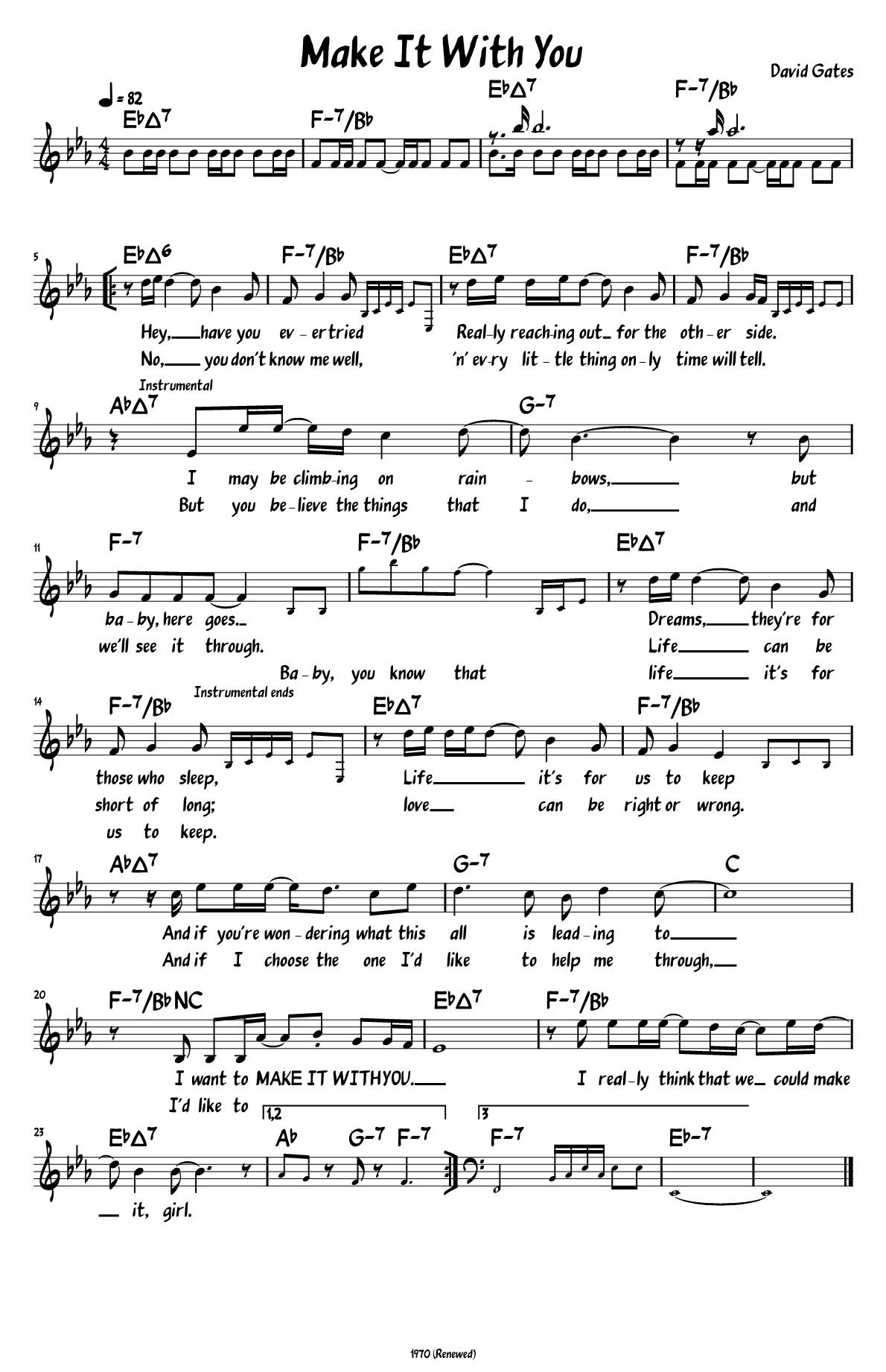Sheet Music